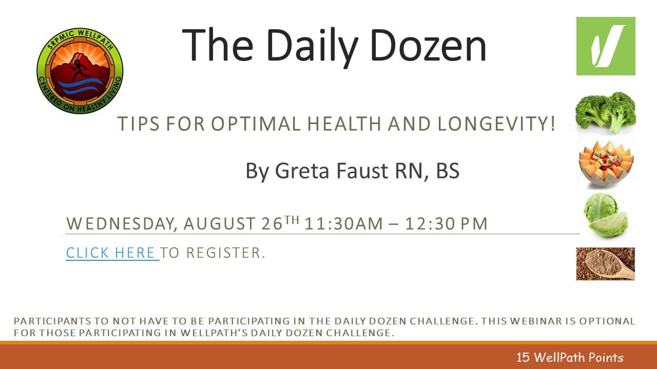 Daily Dozen Webinars