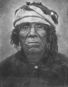 The Peoples Juan Chivaria, traditional Piipaash leader and medicine man.